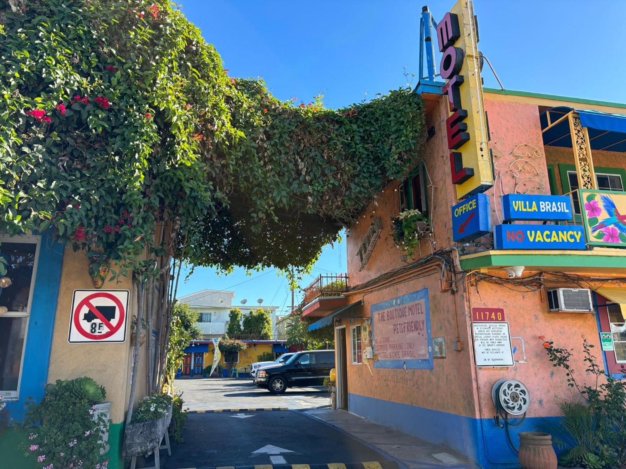לוס אנג'לס Villa Brasil Motel מראה חיצוני תמונה